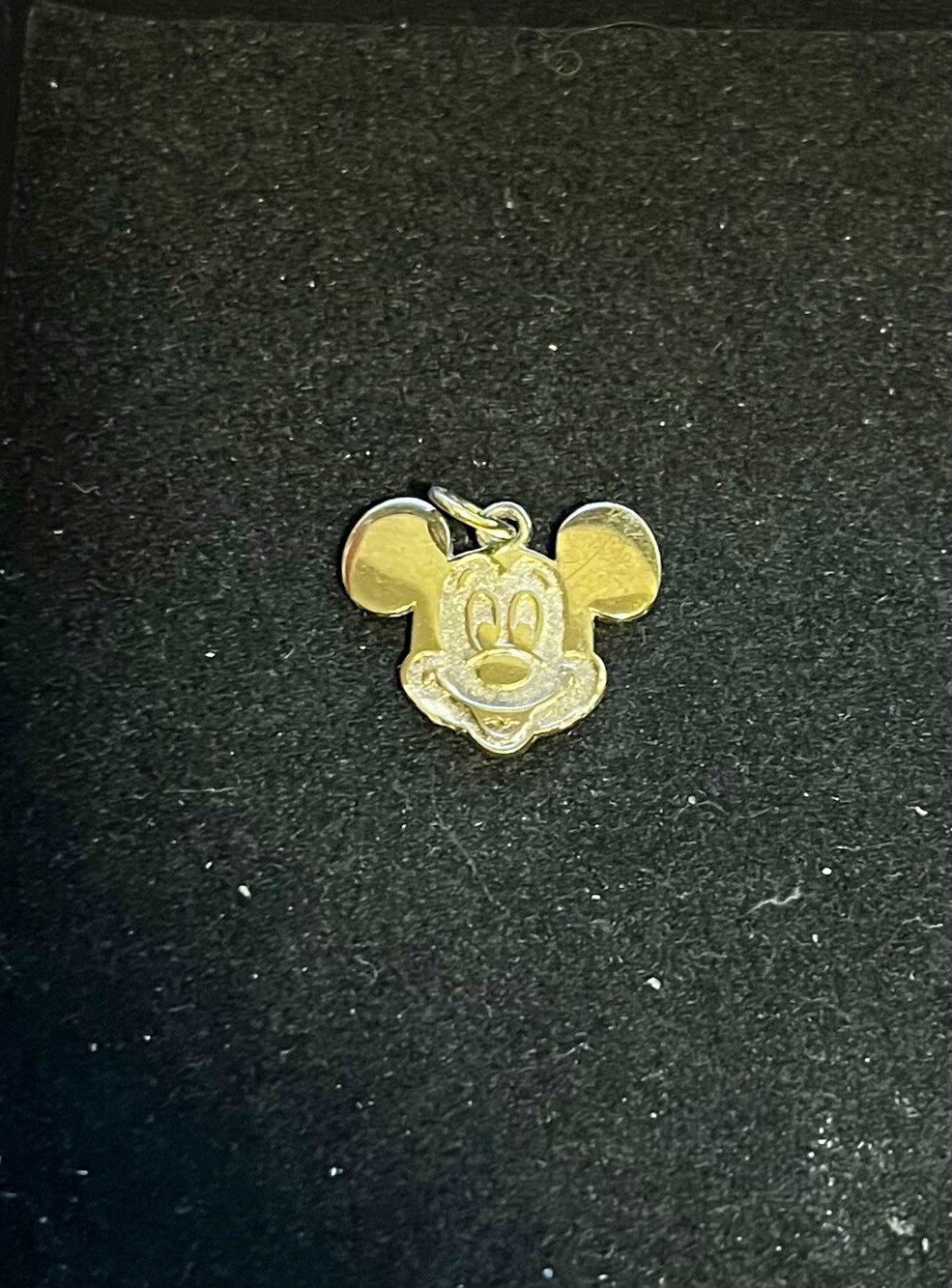 Vintage sterling Disney charm Mickey.